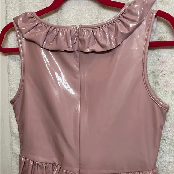 🎀🩷🤍🌸Fashion Nova Peppa Latex Dress🎀🩷🌸🤍 - Picture 6 of 7